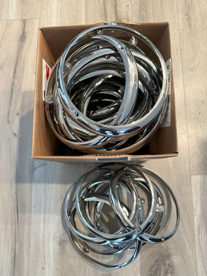 Chrome Trim Lens with Mounting Screws in a Box