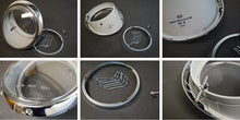 Load image into Gallery viewer, LED Headlights kit for Air Cooled Porsches with trim rings and mounting screws.