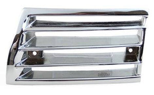LWB (1969-1973) metal horn grille in chrome finish.