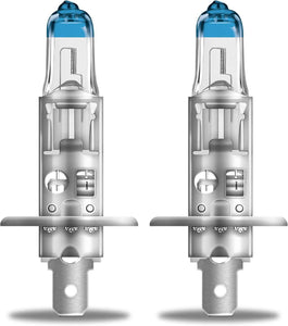 Osram Night Breaker Laser H1 2 bulb pack offering 150% more light.