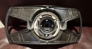 LWB Steering Wheel Butterfly with mount and cancel ring, used on 1968-1973 models, in excellent condition.