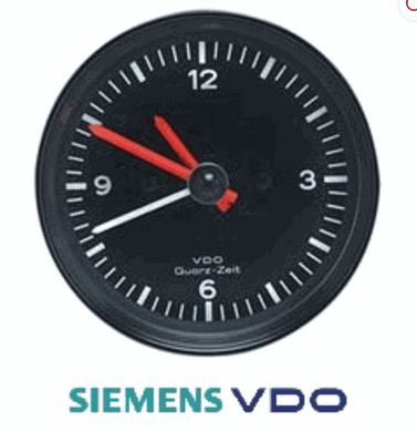 OEM VDO Quartz Clock for 1974-1989 Porsche models.