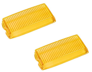 Premium G-Series (1974-1983) fog light kit with amber lens upgrade.