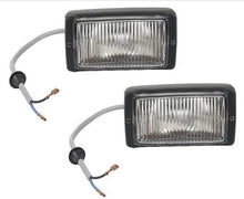 Load image into Gallery viewer, Premium G-Series fog light kit with wiring harness and black housings.