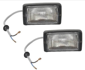 Premium G-Series fog light kit with wiring harness and black housings.