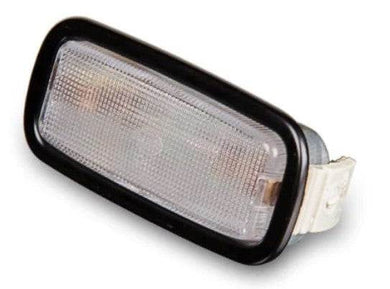 Hella Interior Dome Light (1965-1998) black bezel for Porsche 911, 930, 964, 993.