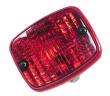 Load image into Gallery viewer, Hella Rear Fog Light G-Series 1974-1989 in black case with red lens.