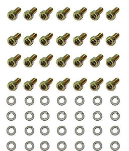 Porsche 911 seat rail bolt kit for 1965-1973, complete fasteners set.