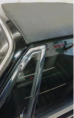 ORIGINAL TARGA TOP outer skin in early style black vinyl for 1967-1972 models.