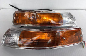 AC Porsche LWB turn signal assemblies 1969-1973, high-quality Euro and US configurations.