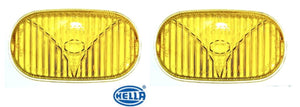 Hella 128 Fog Light Lenses (1960-1968) - Pair - Audette Collection ~ Porsche Lighting Restoration & BEST-IN-CLASS Porsche Parts