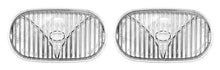 Load image into Gallery viewer, Pair of classic 128 fog lights for Porsche models from 1960-1968 with clear lenses.