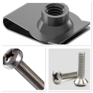 SWB & LWB Type 316 Stainless Steel Turn Signal Screws - Best-n-Class® - Audette Collection ~ Porsche Lighting Restoration & BEST-IN-CLASS Porsche Parts