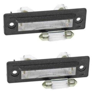 Porsche 964 License Plate Lights - Pair - Audette Collection ~ Porsche Lighting Restoration & BEST-IN-CLASS Porsche Parts