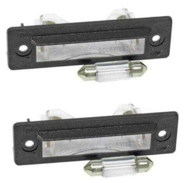 Porsche 964 License Plate Lights - Pair - Audette Collection ~ Porsche Lighting Restoration & BEST-IN-CLASS Porsche Parts