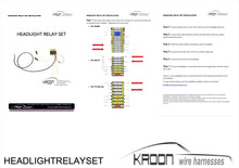 Load image into Gallery viewer, Kroon Premium Porsche 911/912 Headlight Relay Kits - Best-in-Class® - Audette Collection ~ Porsche Lighting Restoration &amp; BEST-IN-CLASS Porsche Parts