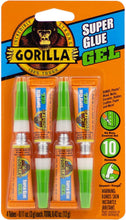 Load image into Gallery viewer, 1969-1989 taillight gaskets pair with super glue gel packaging.