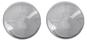 H4 Lens - Generic - No Logo - Audette Collection ~ Porsche Lighting Restoration & BEST-IN-CLASS Porsche Parts