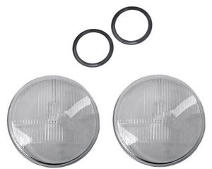 H4 Lens - Generic - No Logo - Audette Collection ~ Porsche Lighting Restoration & BEST-IN-CLASS Porsche Parts