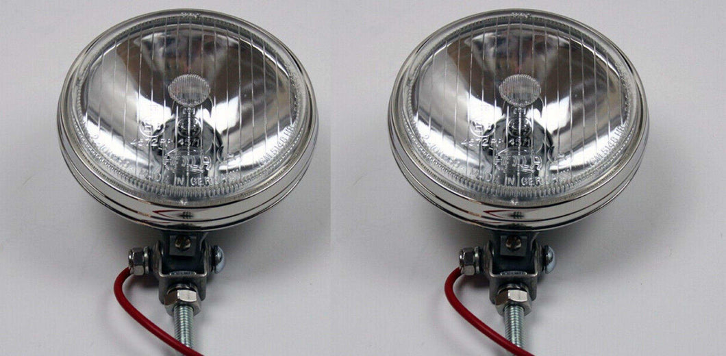 Hella 118 TTG Euro driving lights with five rivets, offering superior visibility.