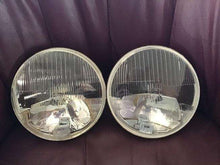 Load image into Gallery viewer, SEV Marchal Amplilux Headlights restoration services showcasing twin reflector design.