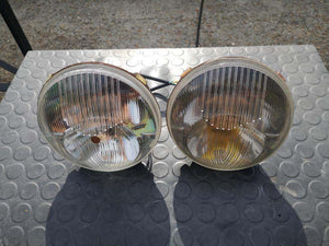 SEV Marchal Amplilux Headlights restoration services display.