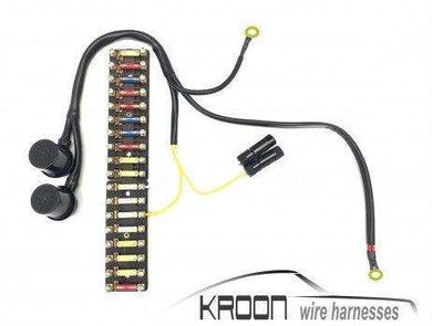 Kroon Porsche OEM Correct Headlight Relay Kits for 69-93 models, featuring factory-correct design and easy installation.