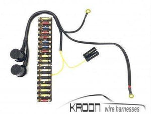 Kroon Porsche OEM Correct Headlight Relay Kits for 69-93 models, featuring factory-correct design and easy installation.