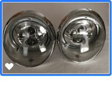 Load image into Gallery viewer, Clear Hella SB19 lenses for vintage Porsche headlights, exclusive Audette Collection.