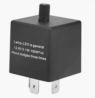 Adjustable electronic LED turn signal flasher for Porsche.