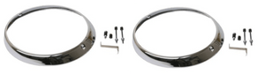 7” H4 Headlight Trim Ring for Porsches - Audette Collection ~ Porsche Lighting Restoration & BEST-IN-CLASS Porsche Parts