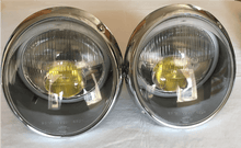 Load image into Gallery viewer, Hella SB19 Clear Lens headlights with authentic logo, suitable for 1965-1967 SWB 911 Porsche.
