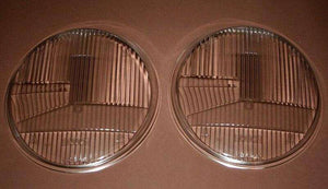 Bosch RHD H1 headlight lens pair with Bosch logo.