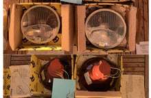 Load image into Gallery viewer, SEV Marchal Amplilux Headlights restoration services in original packaging with reflectors and wiring.