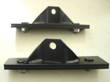 Load image into Gallery viewer, NOS through-the-grille mounting bracket pair for SWB Porsche 911 (1965-1968).